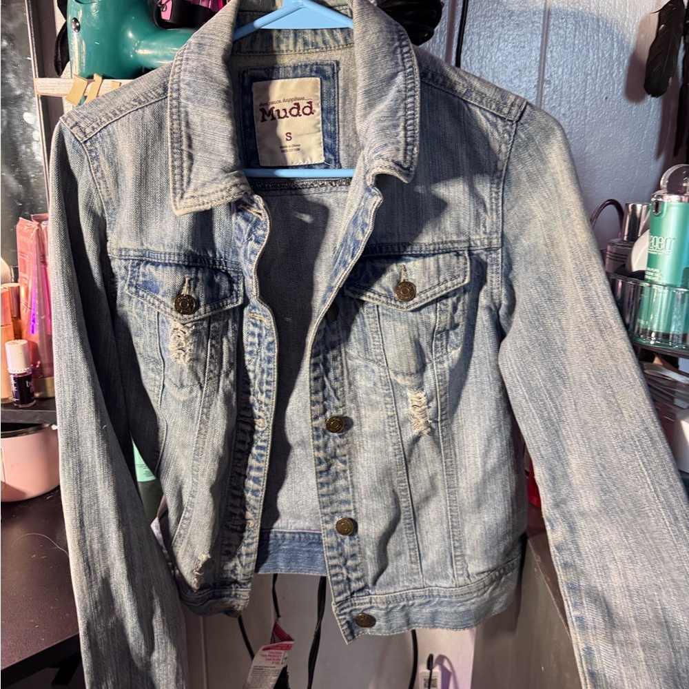 Mudd Light Wash Denim Jacket